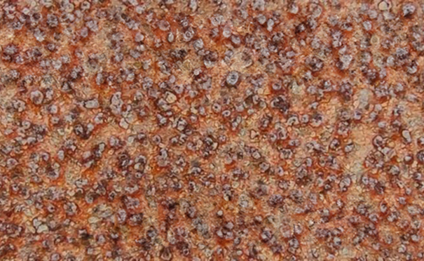 Korrodiertes Metall